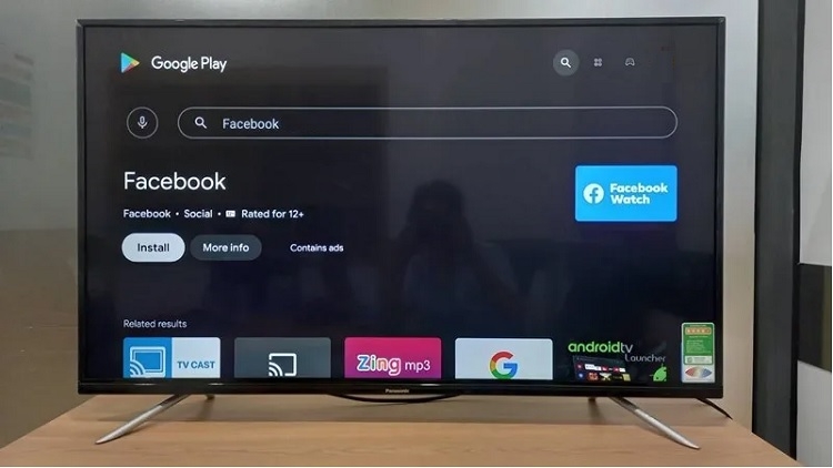 Tải và cài đặt ứng dụng Facebook trên tivi LG