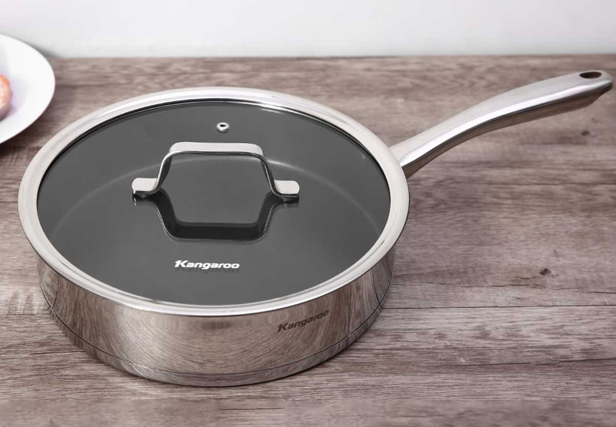 TOP 10 chảo chống dính tốt nhất bao gồm: Kangaroo KG01F124