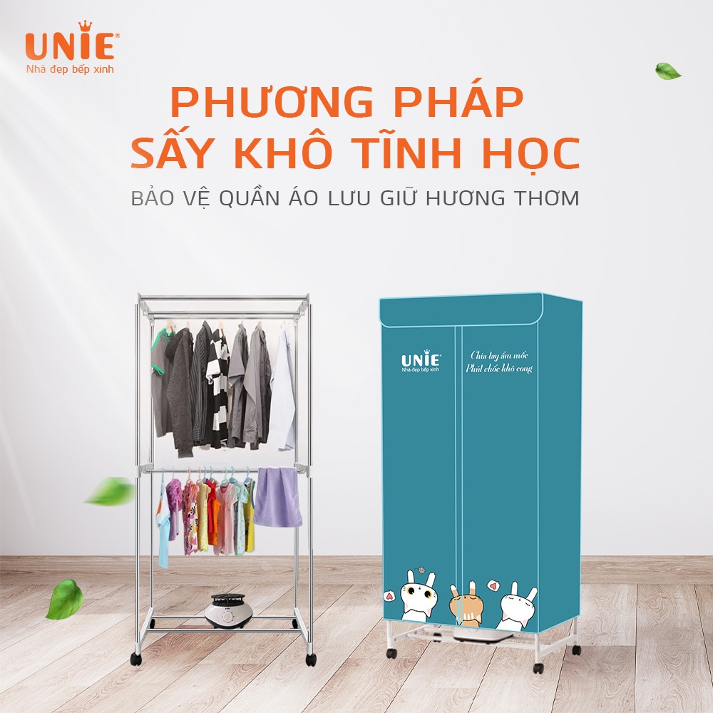 Máy sấy quần áo dưới 10 triệu: UNIE UE-688