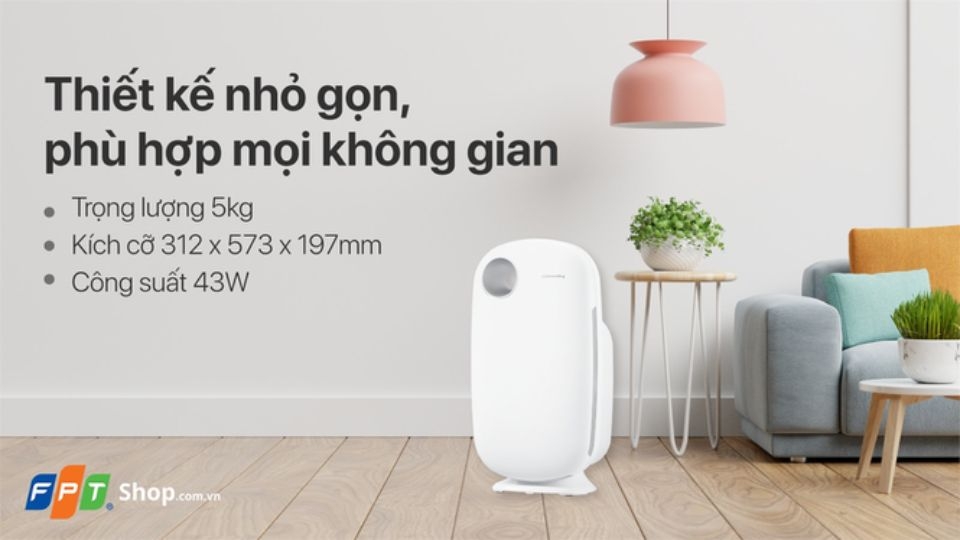 Thiết kế Coway AP-0509DH