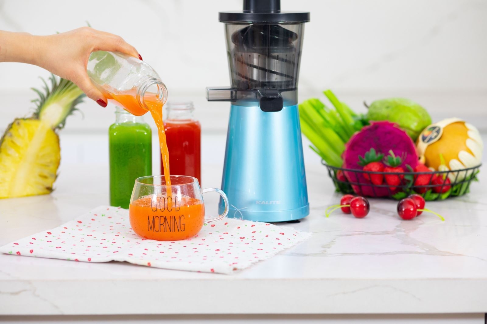 Các dòng máy ép chậm Olivo và Kalite đều có xuất xứ từ nước ngoài