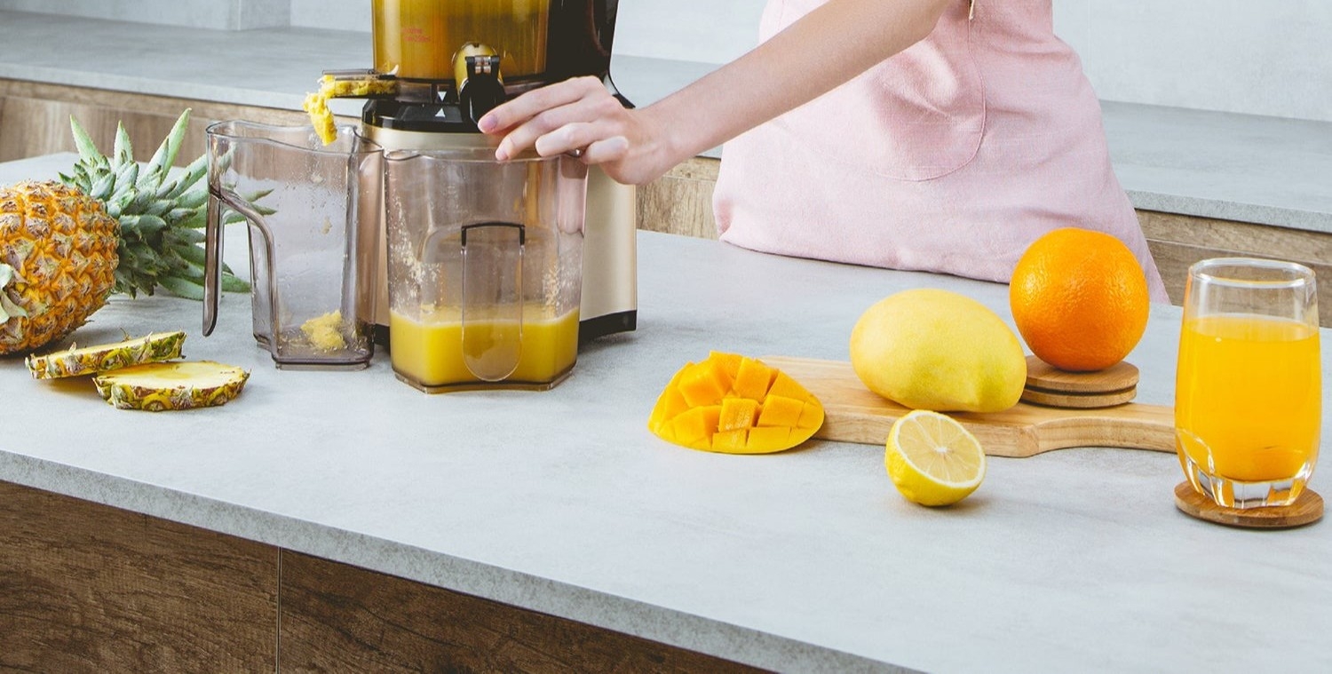 Các tính năng được tích hợp trên máy ép chậm Olivo và Kalite khá đa dạng và tiện dụng