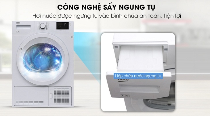 Máy sấy quần áo ngưng tụ là gì? Ưu và khuyết điểm bạn cần biết