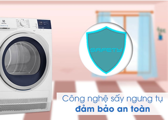 Máy sấy quần áo ngưng tụ là gì? Cấu tạo, ưu và khuyết điểm bạn cần biết