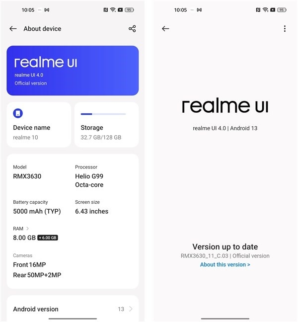Đánh giá realme 10 3