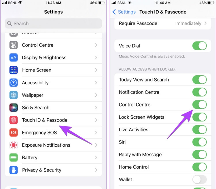 Lỗi vuốt lên không hoạt động trên iPhone và cách khắc phục (2)