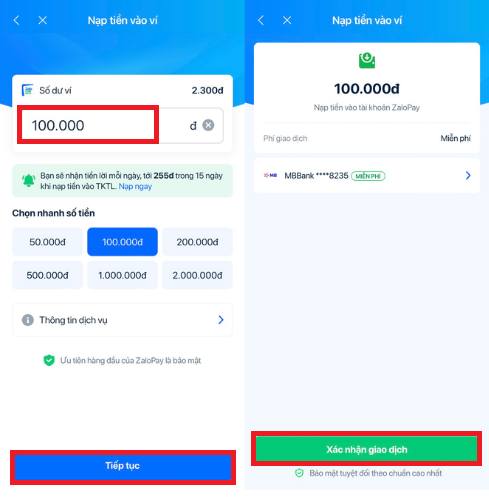 Mách bạn cách nạp tiền vào ZaloPay mới nhất năm 2023 5