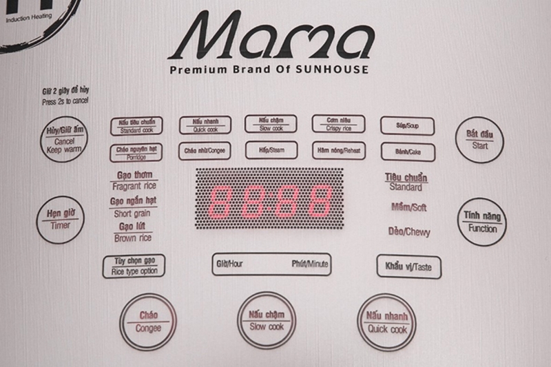 cách sử dụng nồi cơm điện Sunhouse Mama (Ảnh 1)