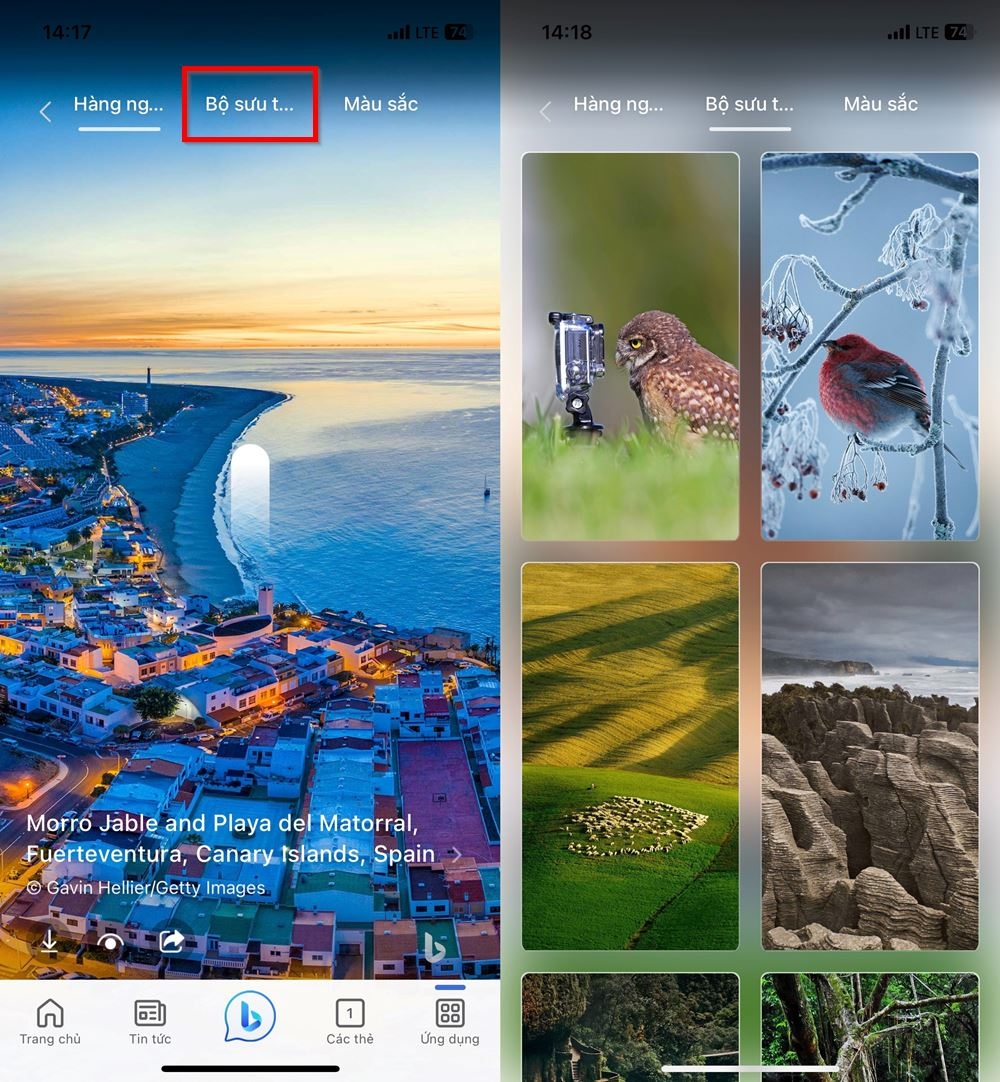Cách lưu hình nền từ Bing AI về iPhone 2