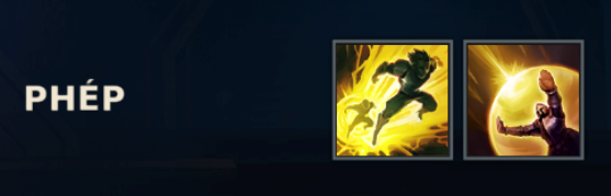 Phép bổ trợ Akali Tốc Chiến