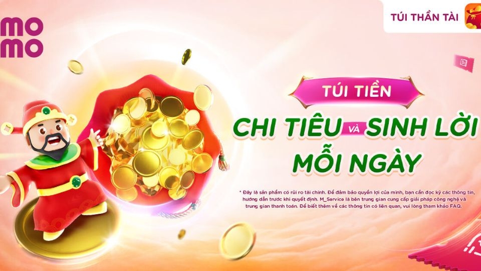 Cách tính tiền lời của Túi Thần Tài MoMo