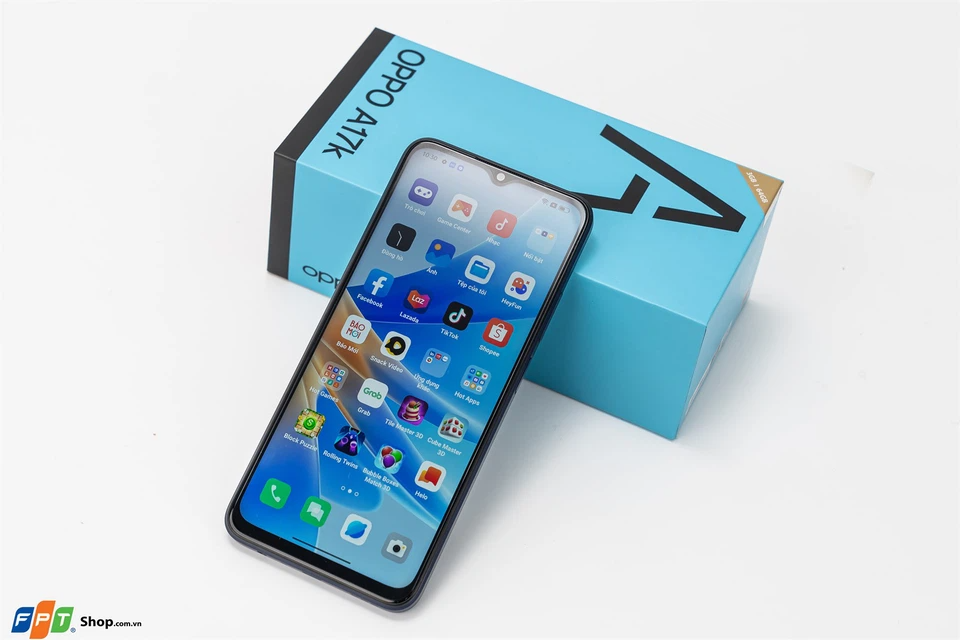 Oppo A17K - Smartphone OPPO dưới 5 triệu chơi game tốt được nhiều người yêu thích