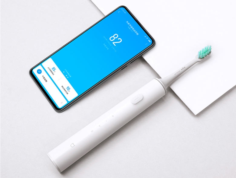 Bàn chải điện Xiaomi T500 được trang bị các công nghệ tiên tiến giúp làm sạch sau các ngóc ngách trong răng