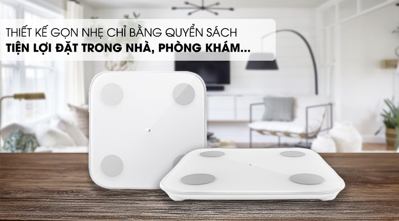 Cân điện tử Xiaomi Mi Body Composition Scale 2 mang đến nhiều tính năng tiện dụng