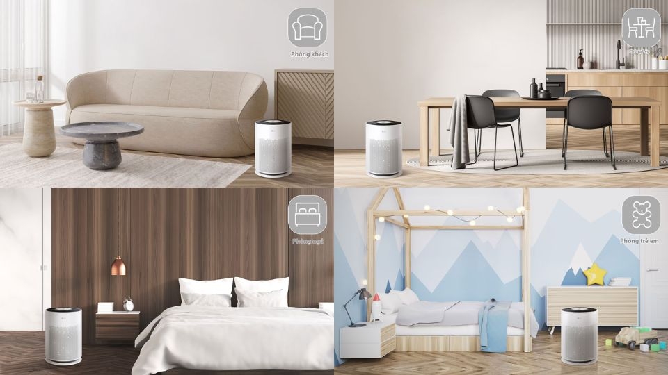 Thiết kế LG PuriCare AS60GHWG0