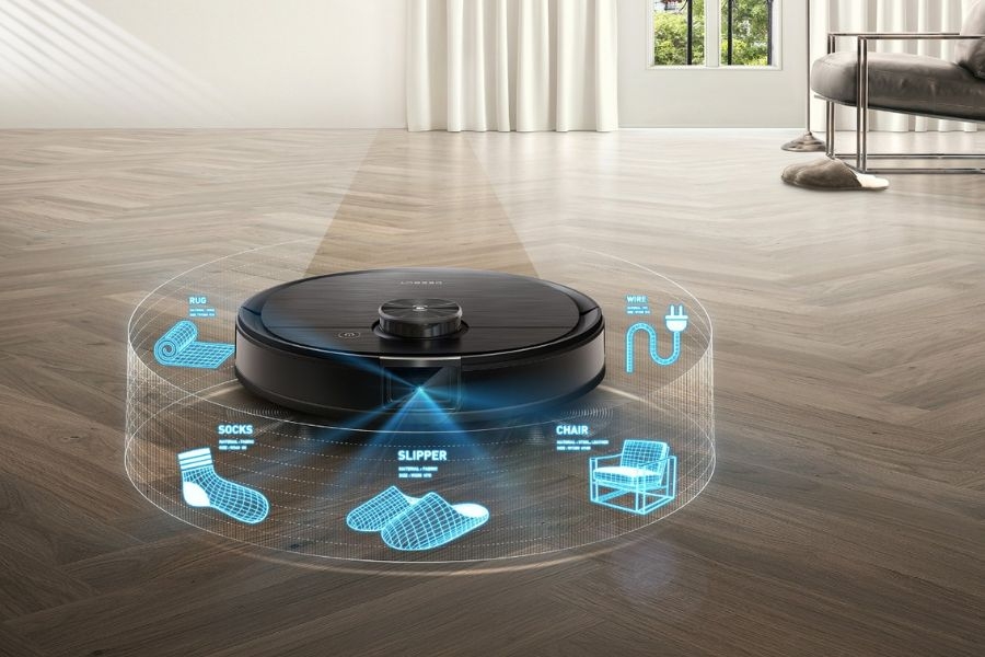 So sánh các dòng robot hút bụi cảm biến vật cản