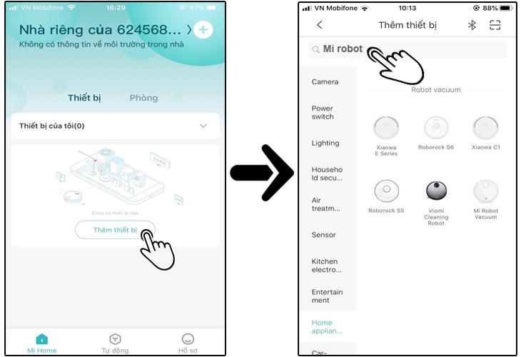 kết nối máy hút bụi Xiaomi với điện thoại - ảnh 5