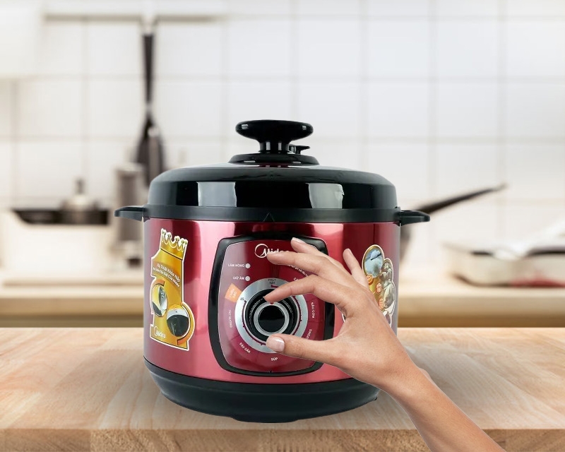 Cách sử dụng nồi áp suất Midea