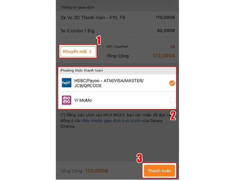 Các cách đặt vé xem phim online nhanh chóng (Ảnh 12)