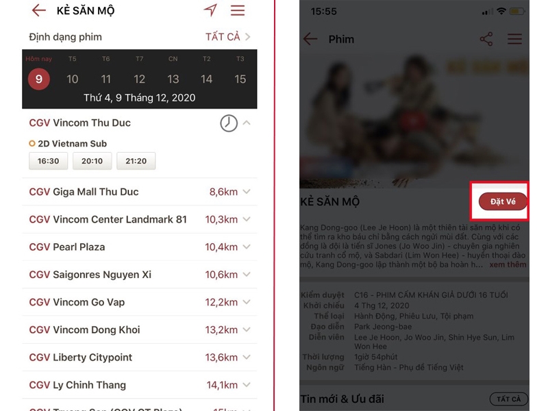 Các cách đặt vé xem phim online nhanh chóng (Ảnh 2)