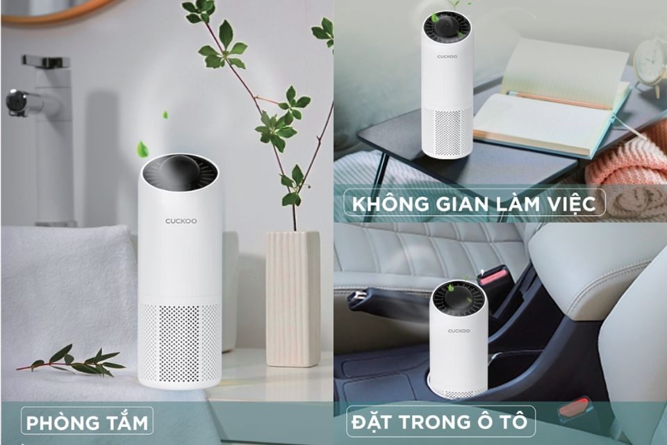 Không gian sử dụng Cuckoo CAC-AG0110FW/WHCKV