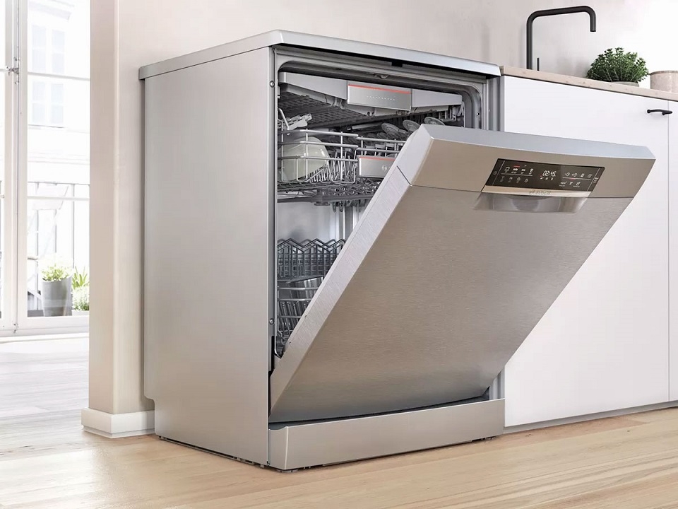 Tính năng máy rửa bát tự hé cửa là gì