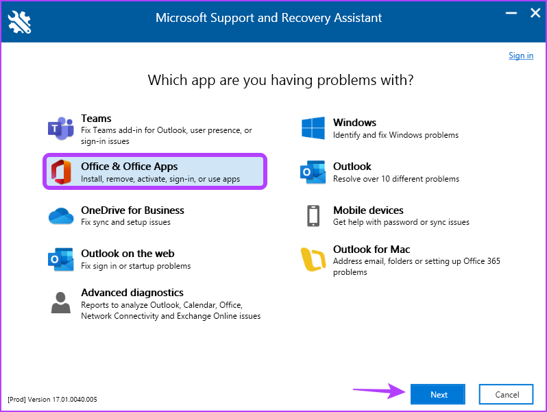 Sửa lỗi Microsoft Office mắc kẹt với thông báo Getting Things Ready trên Windows 11 (10)