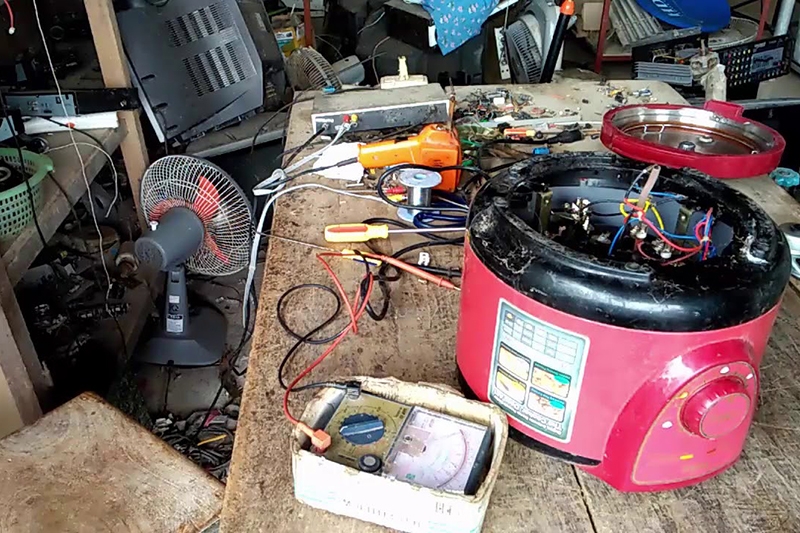 Sửa van xả áp suất không nổi