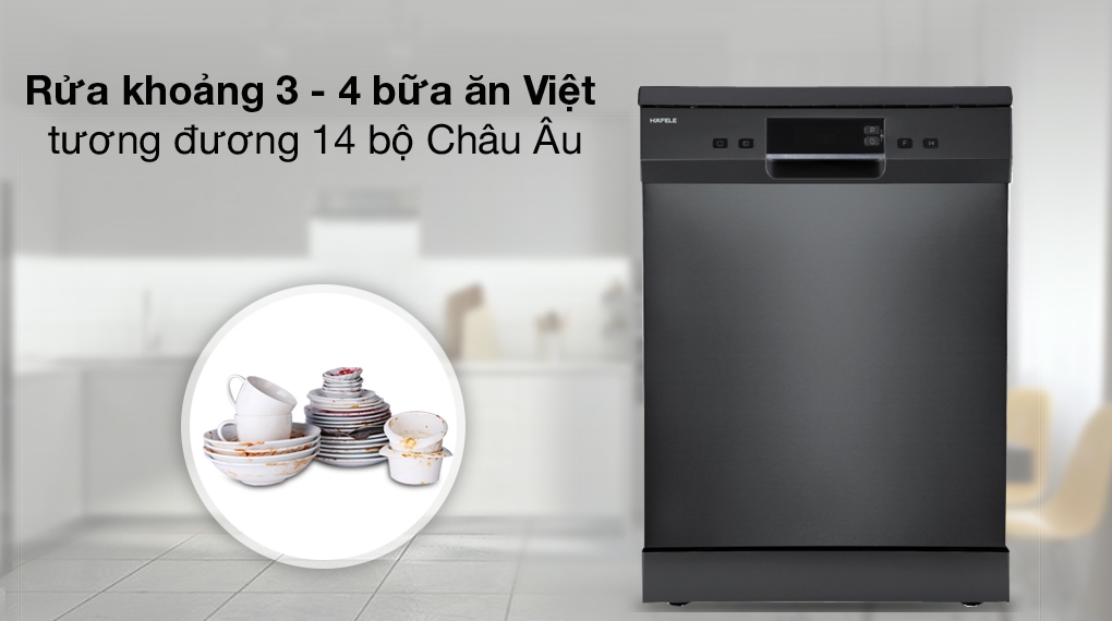 Máy rửa bát tiết kiệm nước: HDW-F60EB