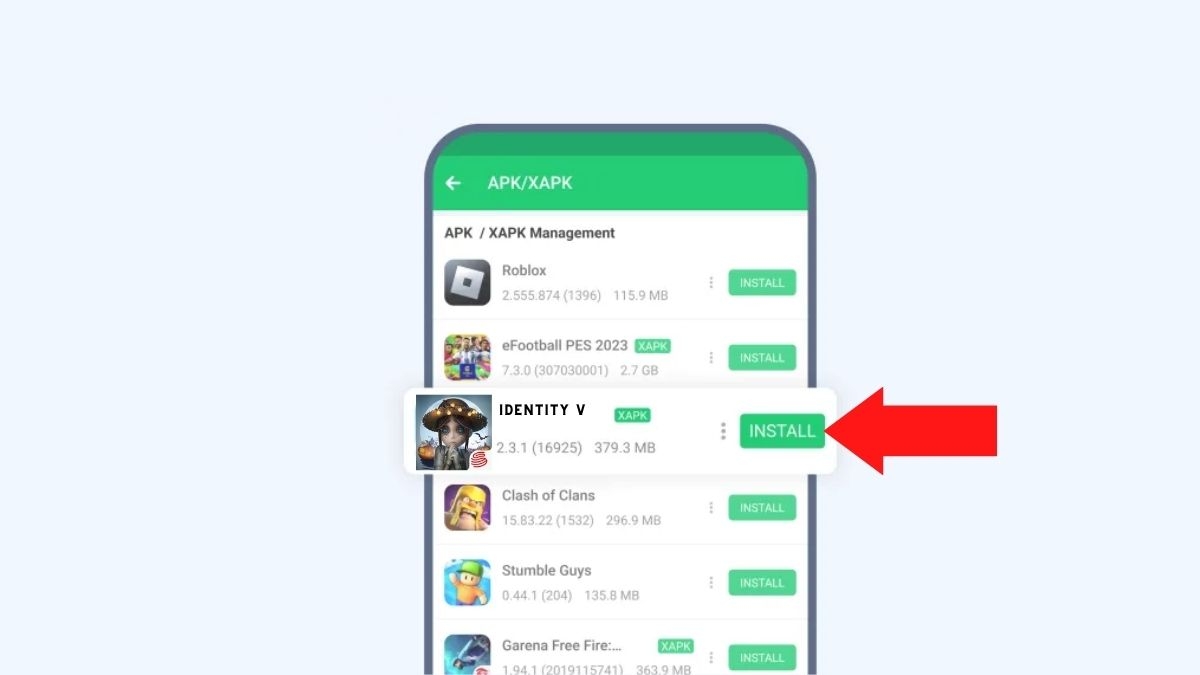 Cài đặt file APK