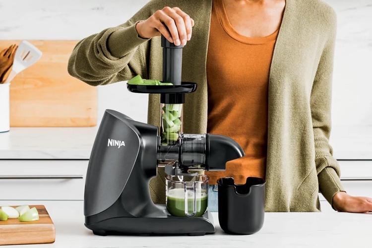 So sánh máy ép chậm trục ngang và trục đứng (Ảnh 1)