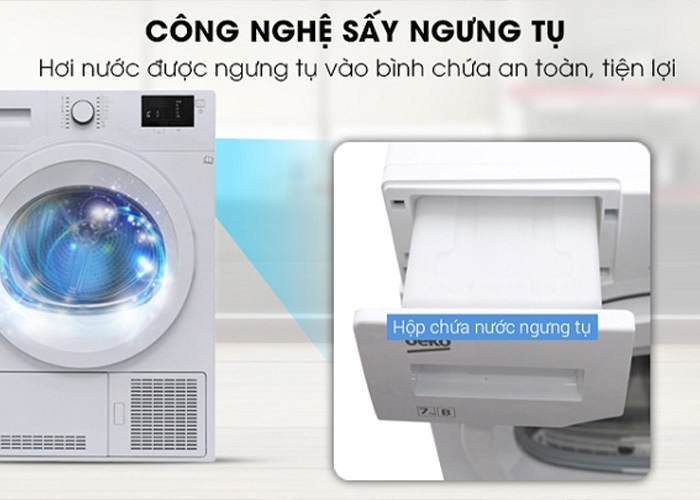 Bật mí nhanh cấu tạo, cơ chế hoạt động của máy sấy quần áo