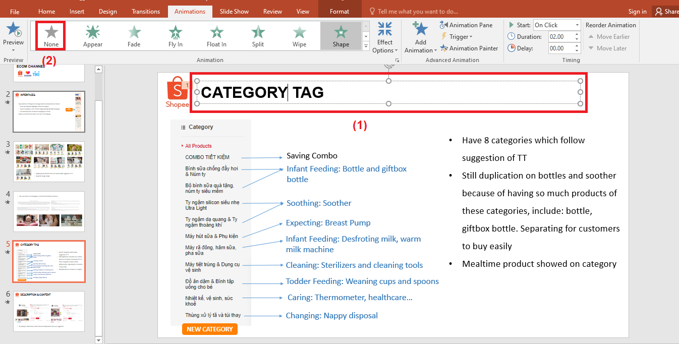 Điểm danh các cách xoá hiệu ứng trong Powerpoint trên máy tính 3