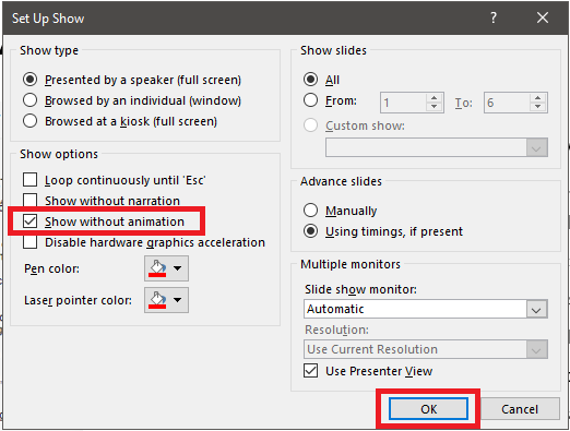 Điểm danh các cách xoá hiệu ứng trong Powerpoint trên máy tính 6