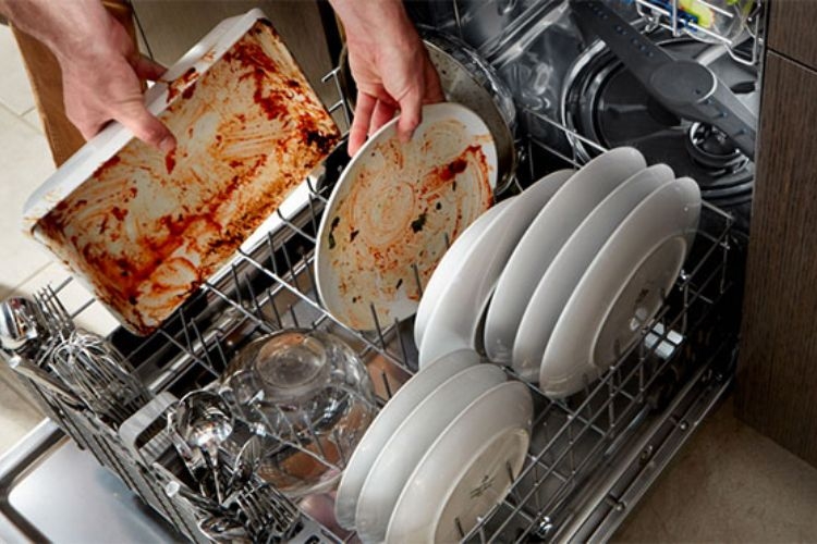 chất tẩy rửa cho máy rửa bát: bột rửa bát