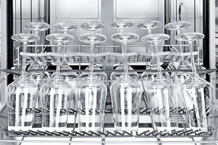 chất tẩy rửa cho máy rửa bát: bột làm bóng