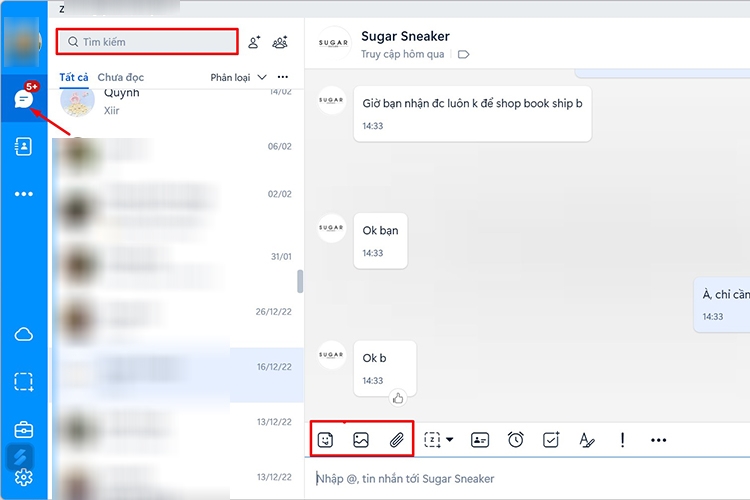 Cách sử dụng Zalo PC