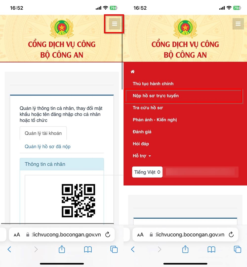 Cách trình báo mất hộ chiếu online 3
