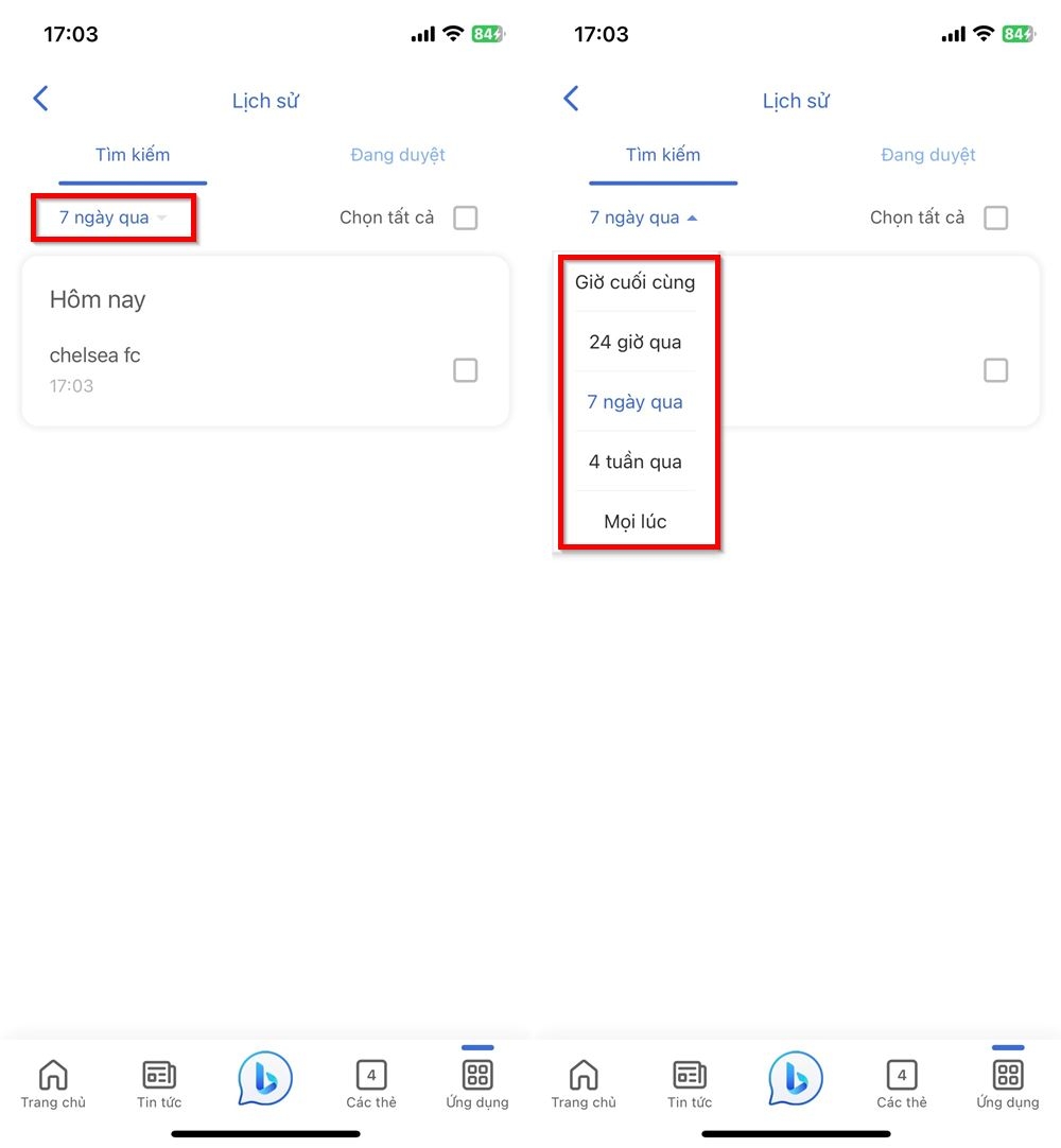 Cách xóa lịch sử tìm kiếm và duyệt web trên Bing AI 2