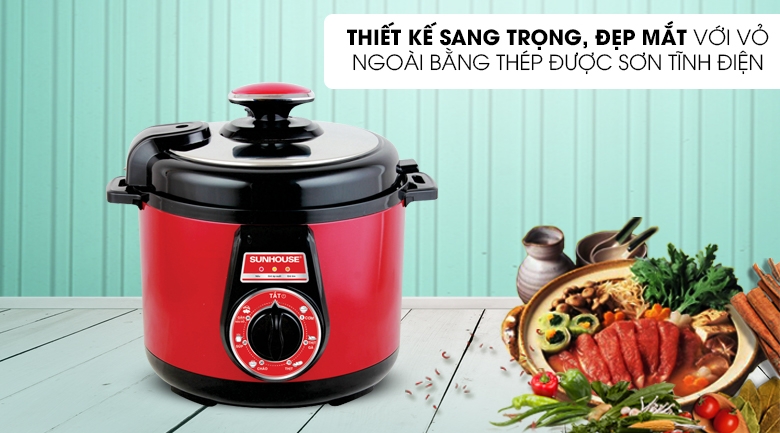 Nồi áp suất điện nào tốt: SHD1552
