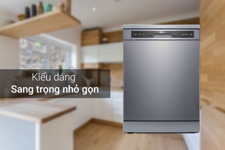 Thiết kế hoàn thiện của mẫu máy rửa bát bán chạy nhất hiện nay Hafele HDW-F60G