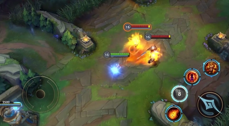 Kỹ năng Annie Tốc Chiến - Thiêu cháy