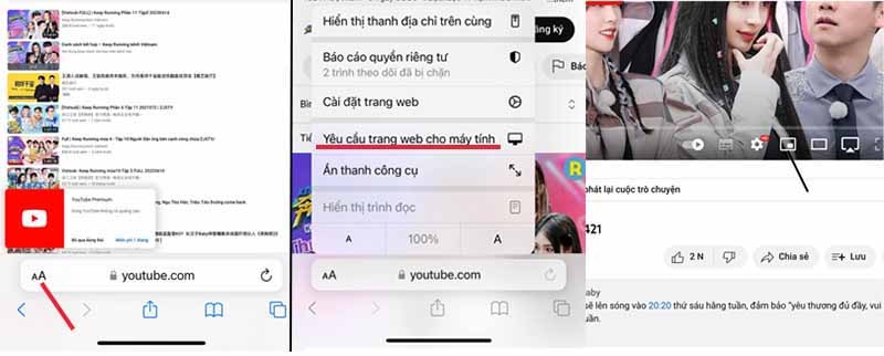Cách vừa xem Youtube vừa lướt web trên iPhone (Ảnh 11)