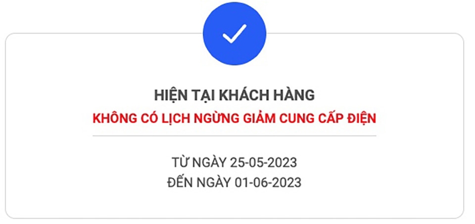 Tra cứu lịch cúp điện (ảnh 3)