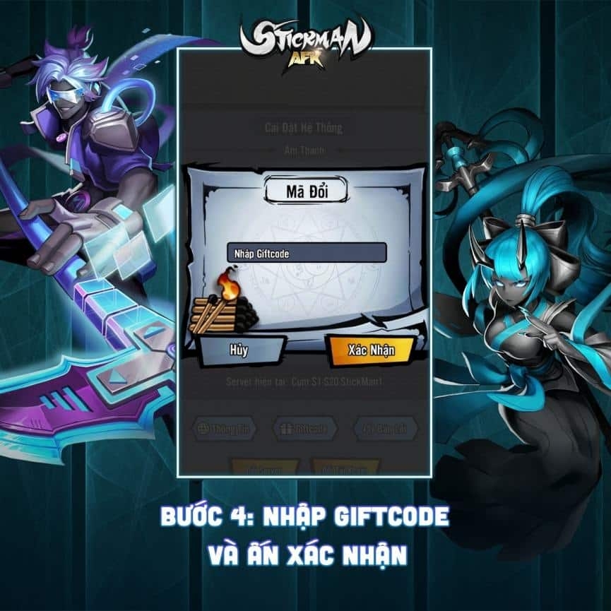 nhập code Stickman AFK - hình 4