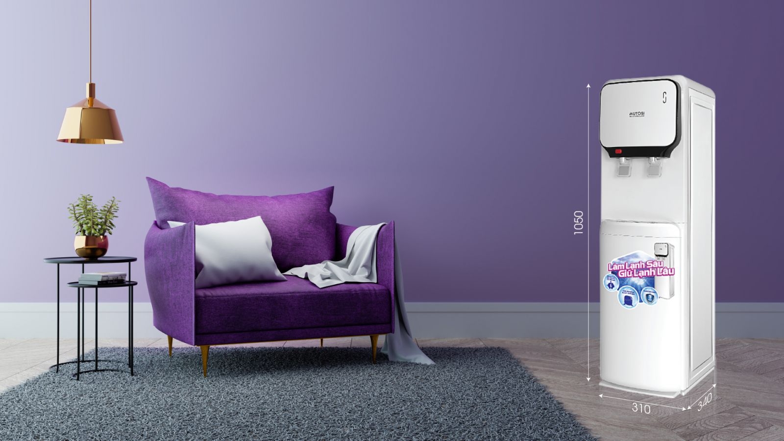 Cây nước nóng lạnh - một thiết bị tiện dụng xứng đáng để đầu tư cho sức khỏe và trải nghiệm sinh hoạt của gia đình.