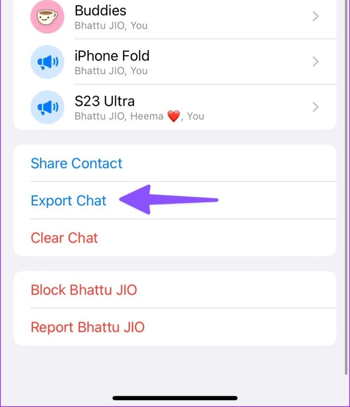 Cách in tin nhắn trò chuyện WhatsApp trên iPhone và Android (11)