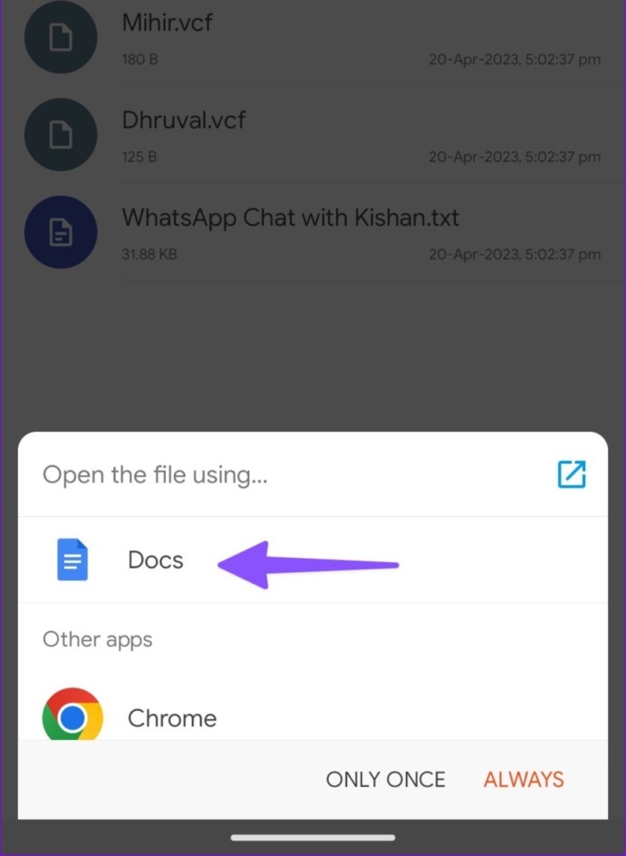 Cách in tin nhắn trò chuyện WhatsApp trên iPhone và Android (7)
