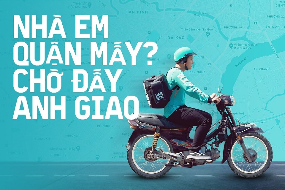 App đặt đồ ăn BEAMIN trong một chiến dịch quảng cáo