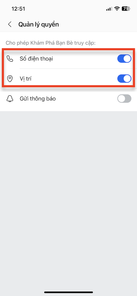 Cách bật địa chỉ, số điện thoại trên tính năng hẹn hò của Zalo 3